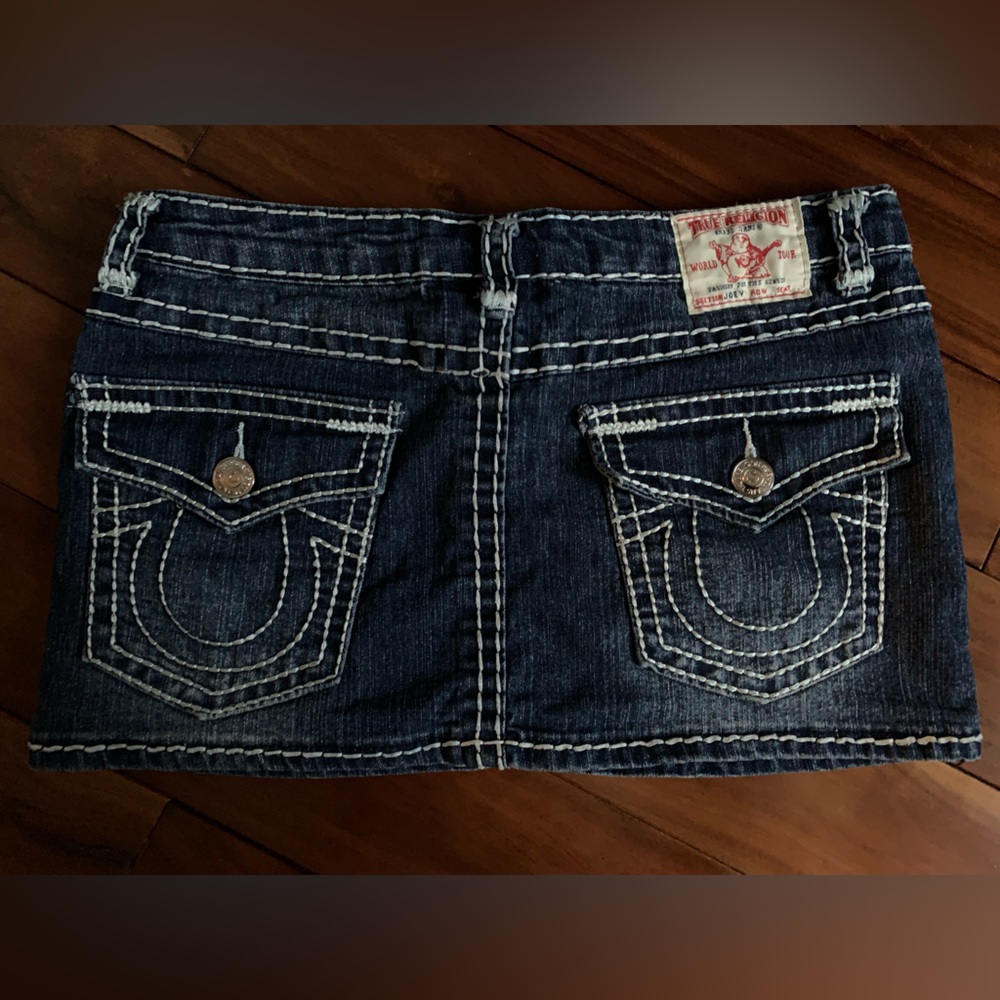 True Religion Jeans Mini Skirt